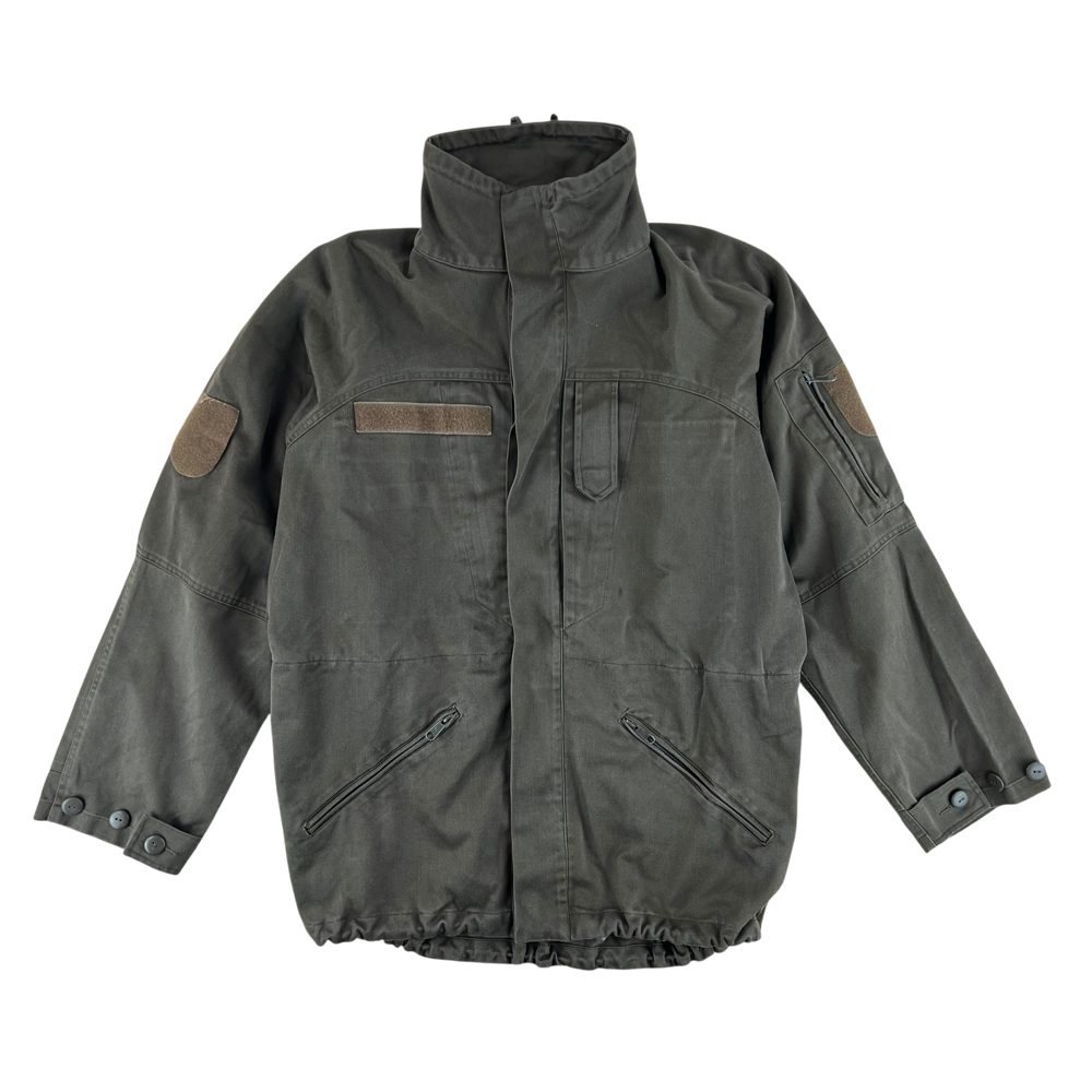 Austrian Army 2000s Olive Drab Anzug 03 Alpine Jacket — Austrian military surplus jacket, archive ref AA2000ODA03AJ