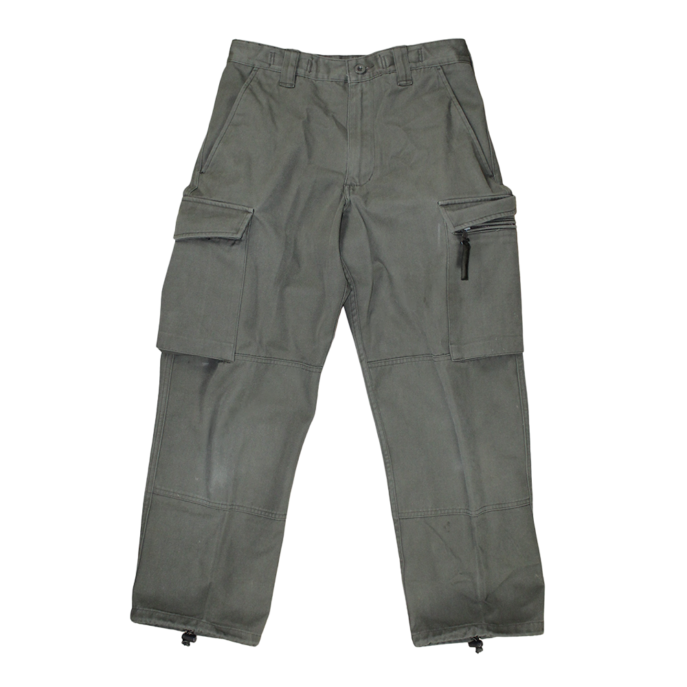 Austrian Army 1990s Ripstop Cargo Trousers — Austrian military surplus trouser, archive ref AA1990RCT