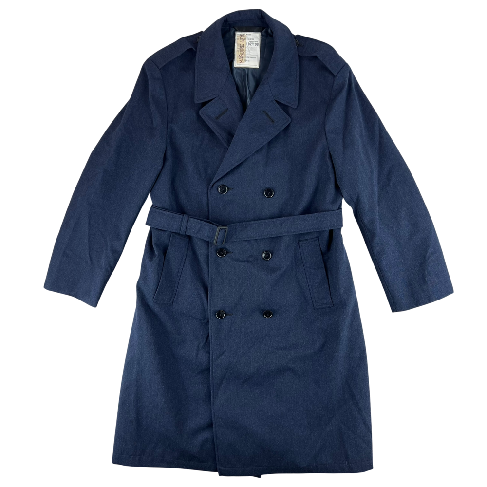 British Royal Air Force 1980s Raincoat Trench Coat — British military surplus coat, archive ref BRAF1980RTC