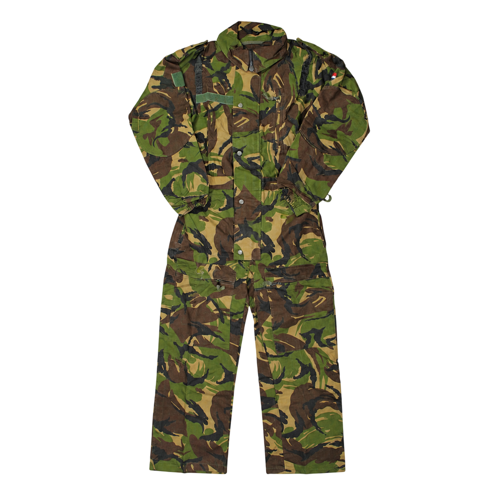 Dutch Army 1990s DPM Tank Coverall — Dutch military surplus coverall, archive ref NLA1990DTC