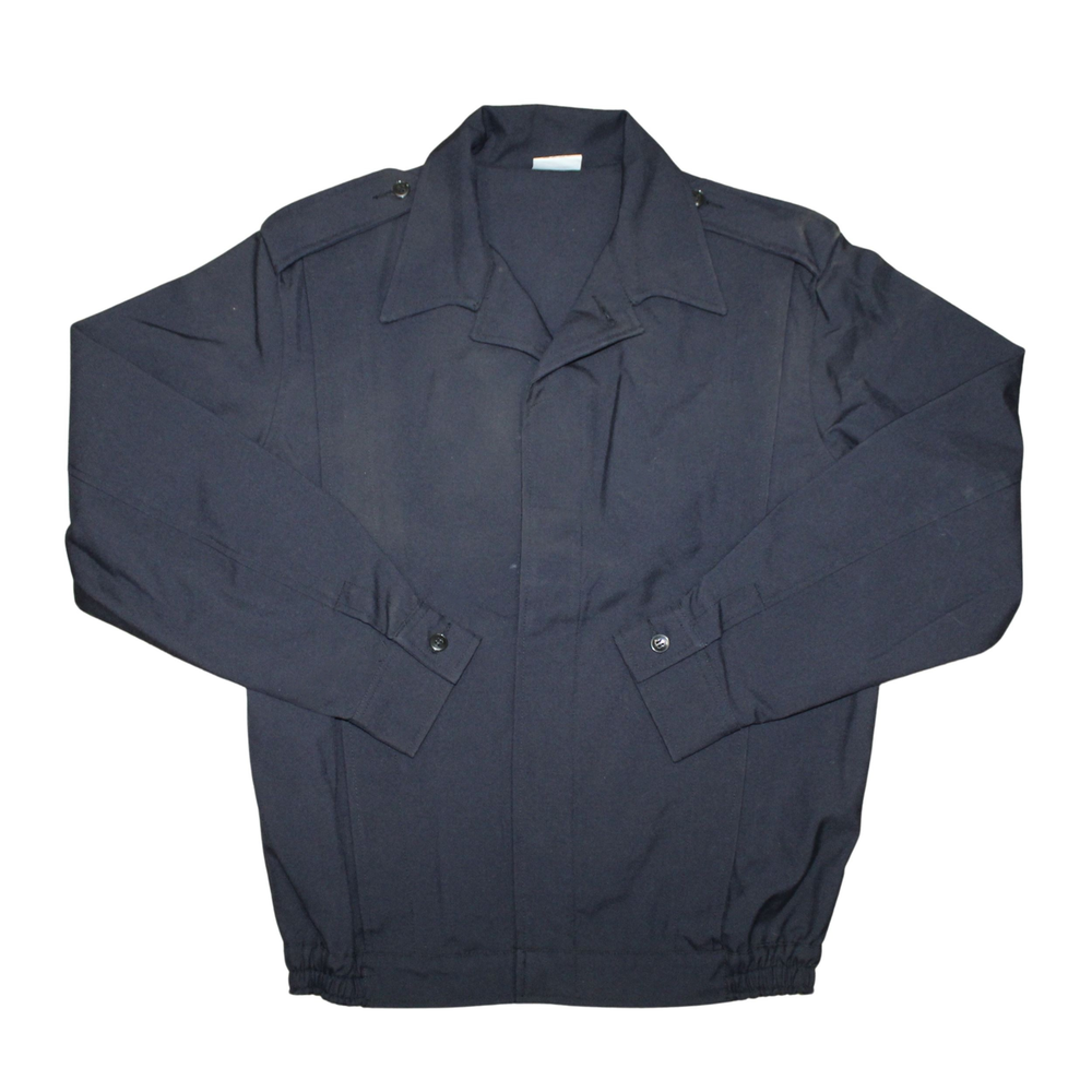 French Army 1990s Navy Ike Jacket — French military surplus jacket, archive ref FRA1990NIJ