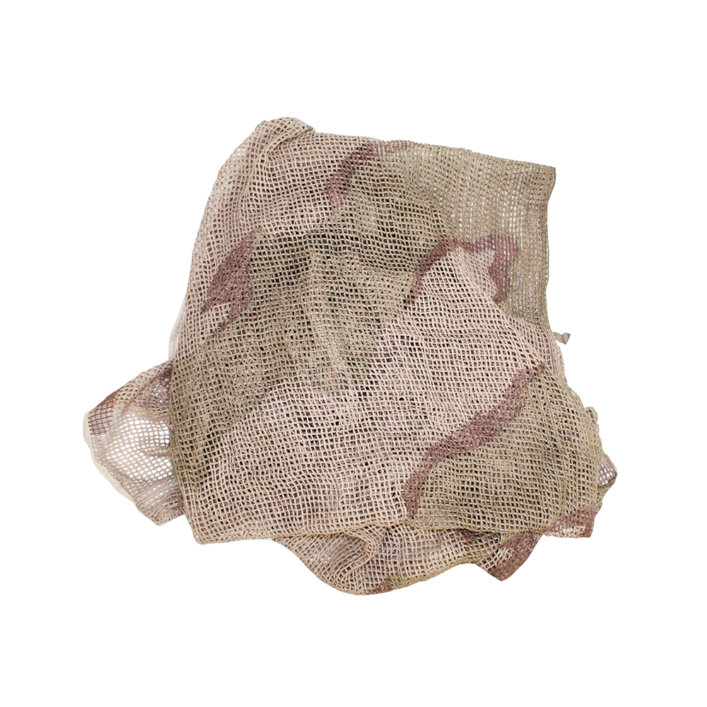 Hungarian Army 1990s Desert Scrim Scarf — Hungarian military surplus headwear, archive ref HA1990DSS
