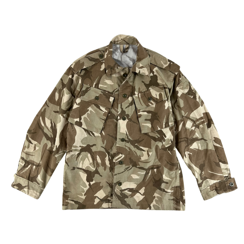 Iraqi Army 1980s Desert DPM Camouflage Combat Jacket — Iraqi military surplus jacket, archive ref IQA1980DDCCJ