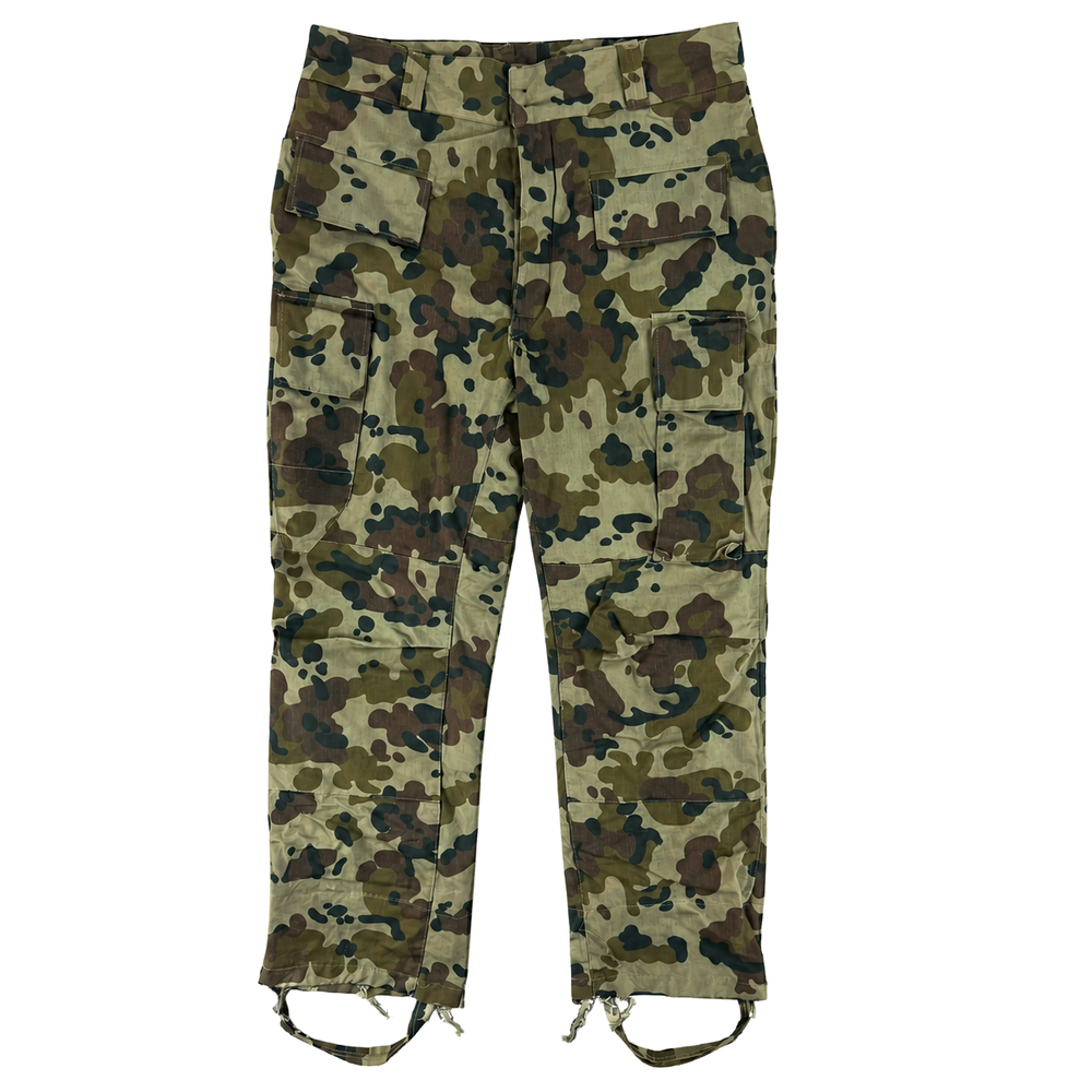 Romanian Army 1990s M1994 Fleck Camouflage Cold Weather Trousers — Romanian military surplus trouser, archive ref ROA1990M1994FCCWT