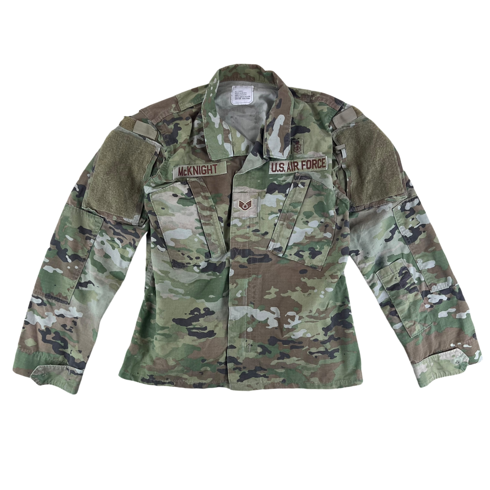 United States Air Force 2010s Multicam Camouflage Combat Jacket — United States military surplus jacket, archive ref USAF2010MCCJ